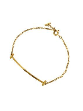 Tiffany & Co Bracelet T Smile Small 18k Yellow Gold